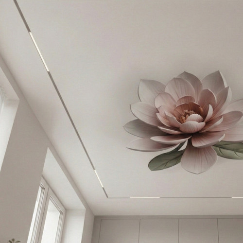 Цена и фото 3d натяжного потолка