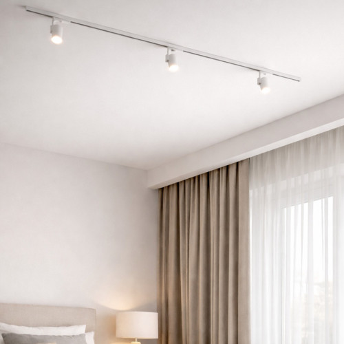 Стоимость натяжного потолка с электрокарнизом