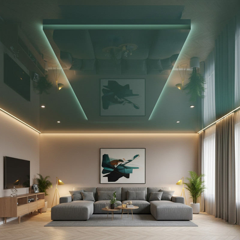 Глянец бирюза