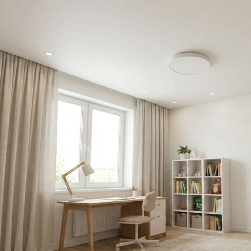 Стоимость монтажа бесщелевого натяжного потолка