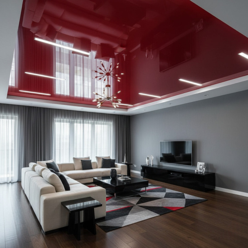 Красный глянец