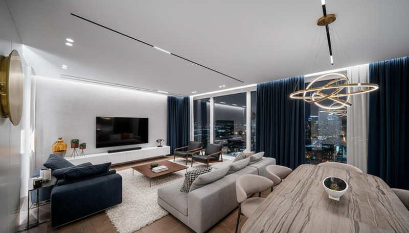 Теневой в гостиной