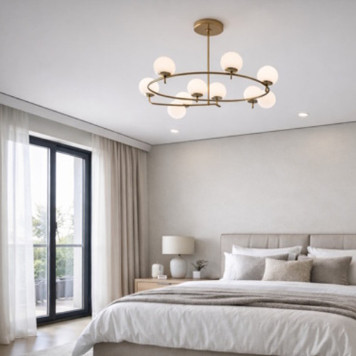 Стоимость теневого потолка в спальне