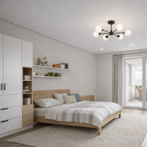 Стоимость натяжного потолка для детской в Пушкино