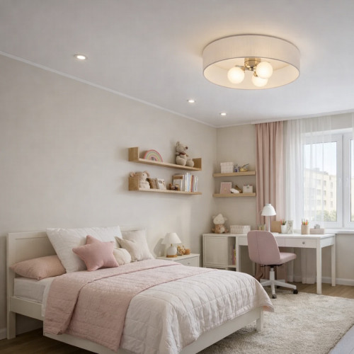 Натяжной потолок в детской комнате