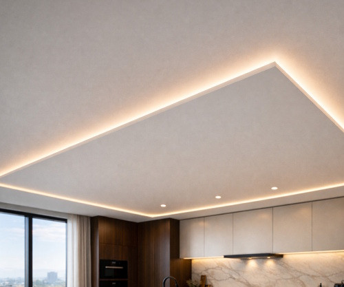 Монтаж матового потолка в Королёве